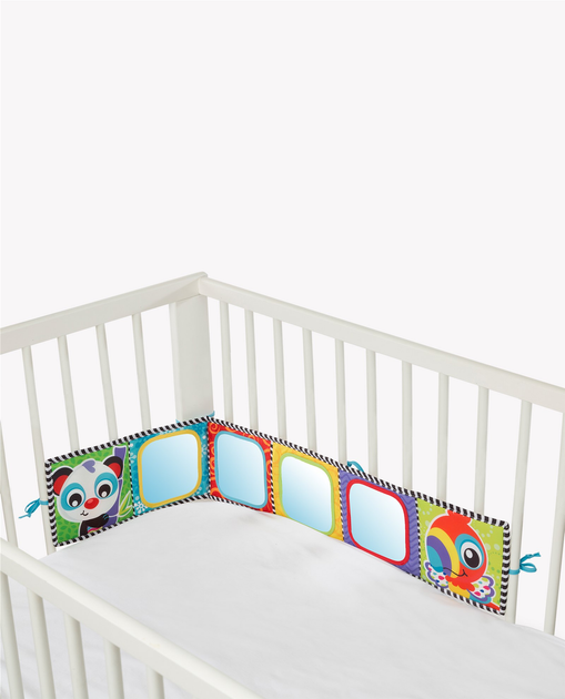 Miękka książka Playgro Convertible Tummy Time Mirror and Book (9321104869715) - obraz 5