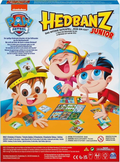 Gra planszowa Spin Master Paw Patrol Hedbanz (0778988326299) - obraz 5