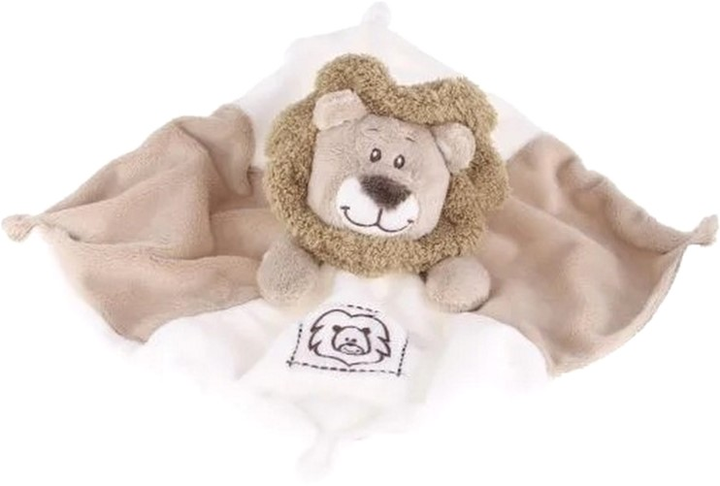 Іграшка-ковдра Tinka Baby Lion 26 x 26 cм (7036579001264) - зображення 1