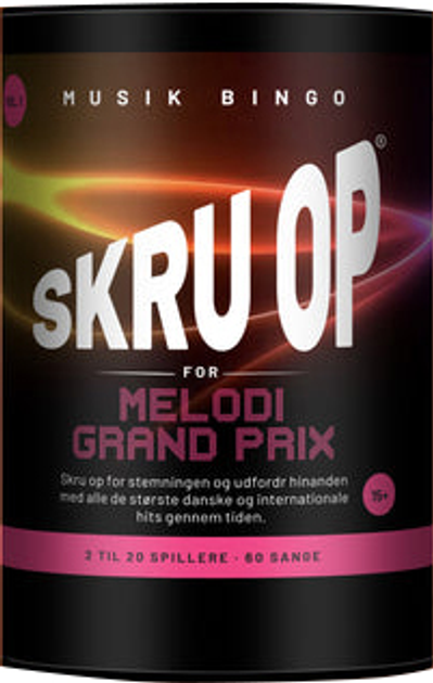 Настільна гра Skru Op for Melodi Grand Prix (5745000350261) - зображення 1