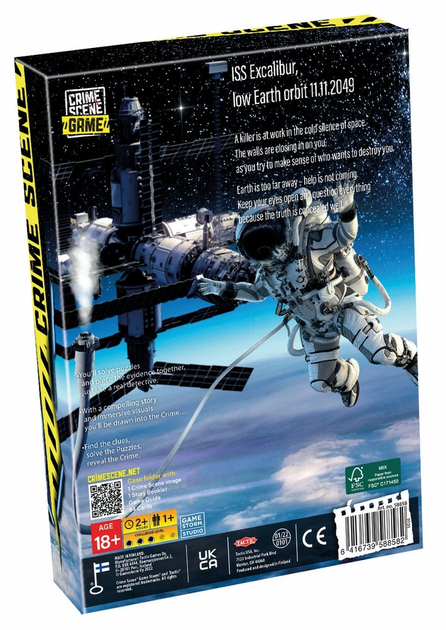 Настільна гра Tactic Crime Scene ISS Excalibur 2049 (6416739589220) - зображення 1