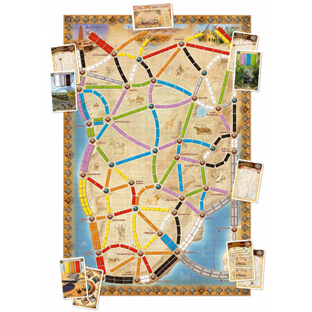 Доповнення до настільної гри Days Of Wonder Ticket to Ride The Heart of Africa (0824968817742) - зображення 3