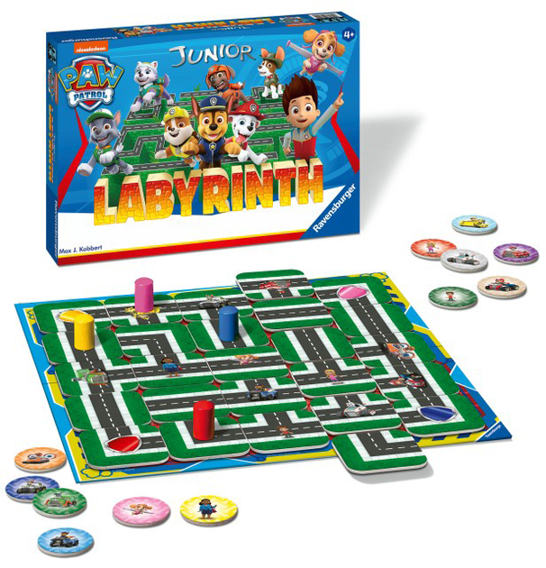 Gra planszowa Ravensburger Paw Patrol Junior Labyrinth (4005556208265) - obraz 3