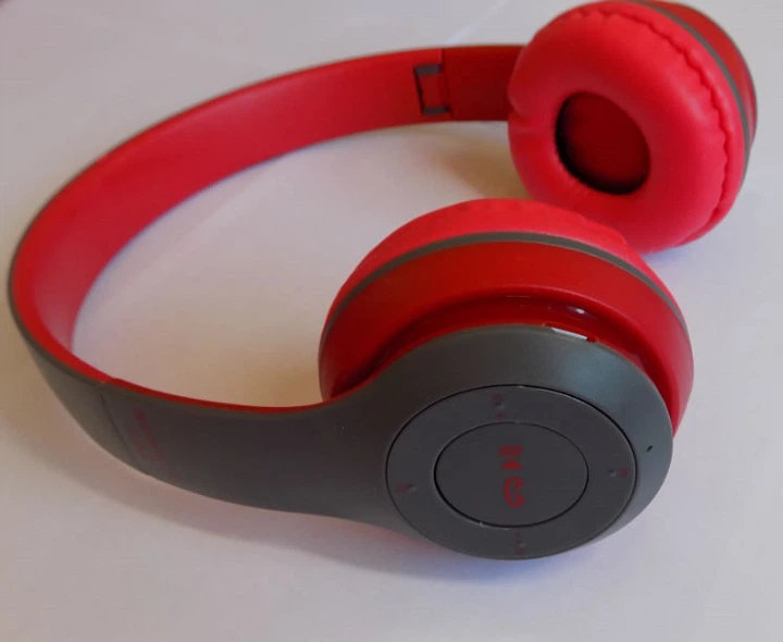 Беcпроводные наушники встроенный FM, MP3 P47 Bluetooth, Черный (IS33) - изображение 8