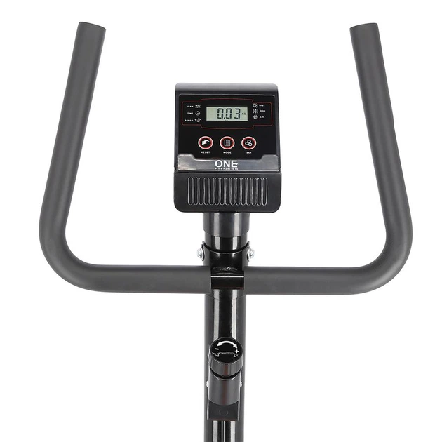 Велотренажер механічний One Fitness RW3011 чорно-оранжевий - изображение 12