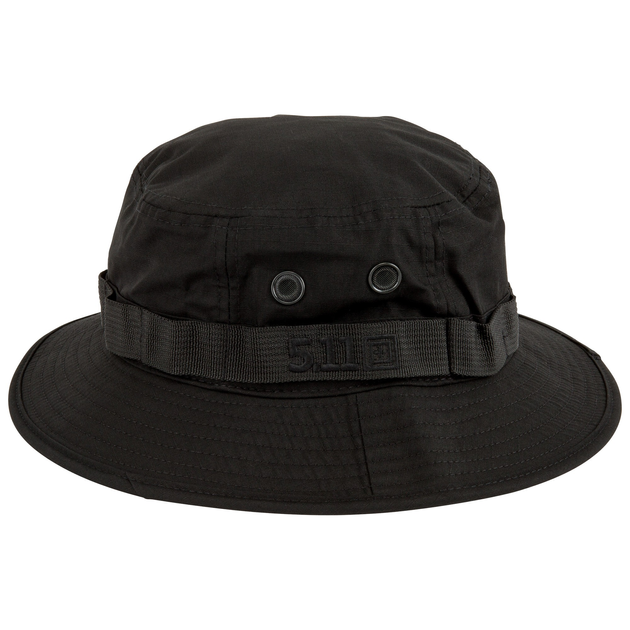 Панама тактическая 5.11 Tactical Boonie Hat Black M/L (89422-019) - изображение 1