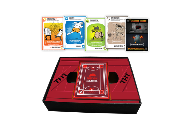 Настольная игра Rozum Взрывные котята: Оригинальное издание (Exploding Kittens: Original) (R037UA) - изображение 4