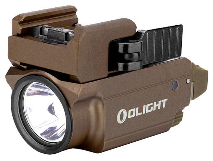 Фонарь с ЛЦУ Olight Baldr Mini Desert Tan. Зеленый ЛЦУ - изображение 1