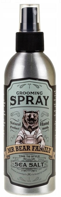 Tonik Mr. Bear Family Grooming Spray do stylizacji włosów Sea Salt 200 ml (7350086410082) - obraz 1