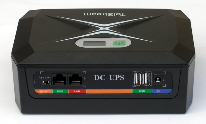 ДБЖ для роутера Telstream SOMO 45W (5/9/12В, Gigabit PoE, Li-ion 20800мА*г, робота від сонячної батареї) - зображення 3