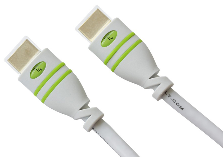 Кабель TECHly HDMI 1.4 Ethernet M/M 2 м Білий (8057685306912) - зображення 3