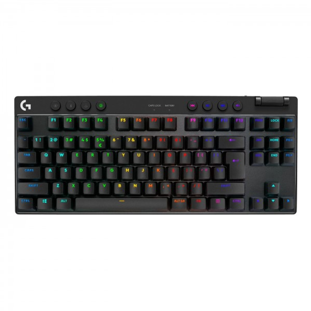 Клавиатура Logitech G PRO X TKL Lightspeed Gaming Keyboard Black 2.4GHZ ...