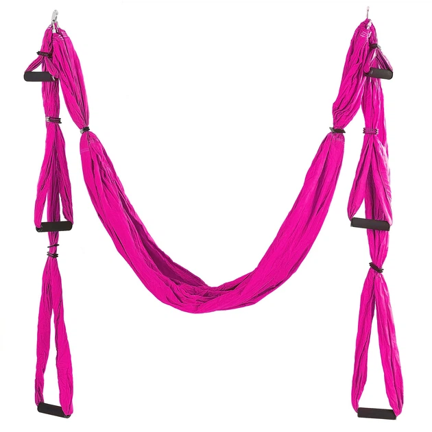 Гамак для йоги SP-Planeta Antigravity Yoga FI-5323 Малиновый (Fly yoga, флай йога, спортивный) - Фото 1 Гамак для йоги SP-Planeta Antigravity Yoga FI-5323 Малиновый (Fly yoga, флай йога, спортивный) - изображение 1
