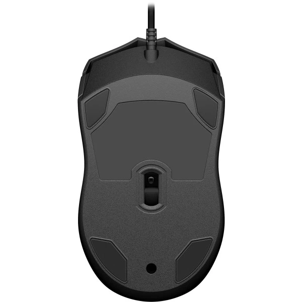 Мишка дротова HP 100 USB 1600dpi 3кн для правої та лівої руки чорний (6VY96AA) - зображення 3