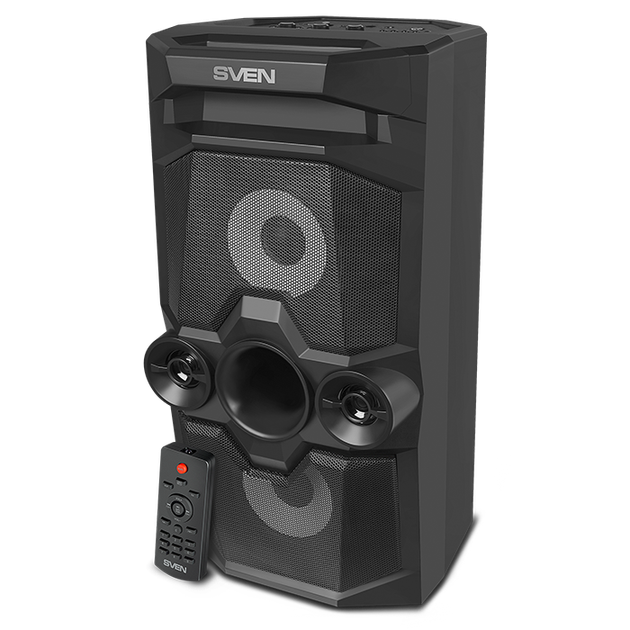 Колонка SVEN PS-655 Black (bluetooth, подсветка, караоке) - изображение 8