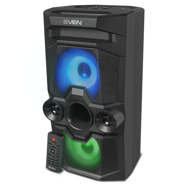 Колонка SVEN PS-655 Black (bluetooth, подсветка, караоке) - изображение 9