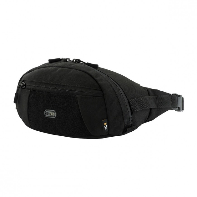 Поясна сумка тактична M-TAC Companion Bag Large Black з липучкою - зображення 1