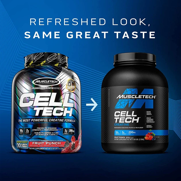 Креатиновий комплекс MuscleTech Cell-Tech Performance Series Creatine 2720g (Fruit Punch) - зображення 3