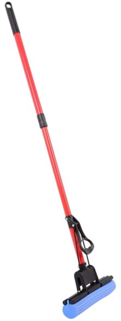 Швабра для прибирання Idea Home DS-1311 Blue-Red з віджимом (DS-1311 Single roller Blue-Red) - зображення 4