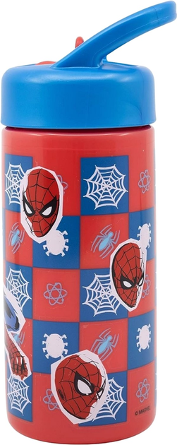Пляшка для води Euromic Spider-Man 410 мл (8412497747313) - зображення 1