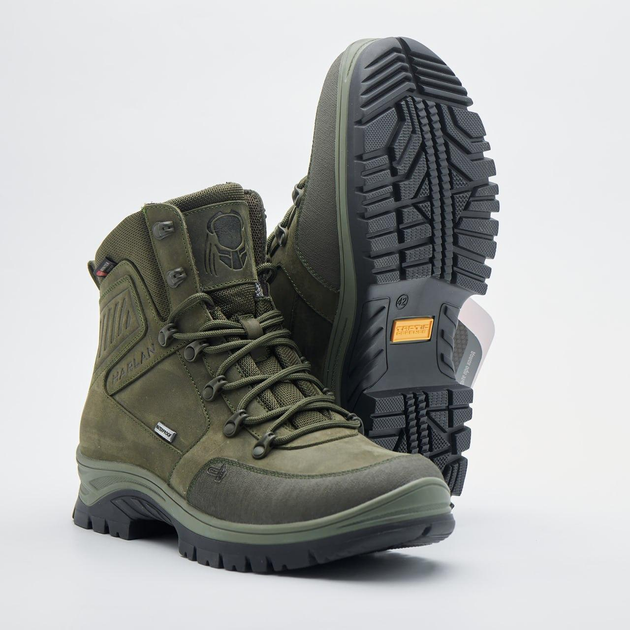 Ботинки тактические демисезонные кожаные PAV Style Lab HARLAN 505 р.46 30,5см хаки (12227754879946) - изображение 2