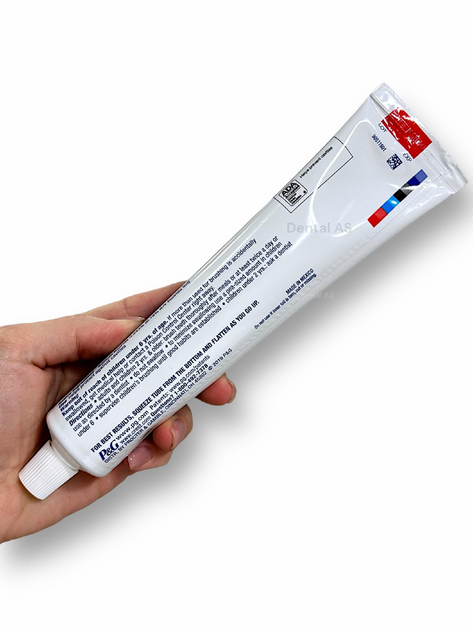 Зубна паста для чутливих зубів Crest Cavity protection regular paste 484 г м'ятна зубні пасти |Вигідна упаковка 3 шт - зображення 7