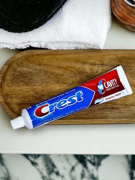 Зубна паста для чутливих зубів Crest Cavity protection regular paste 484 г м'ятна зубні пасти |Вигідна упаковка 3 шт - зображення 9