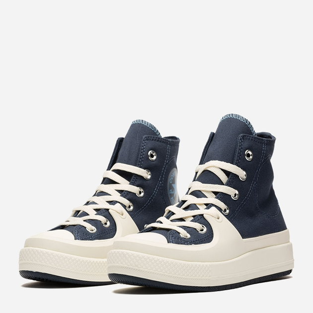 Trampki damskie za kostkę Converse Chuck Taylor All Star Construct A04521C 38 Granatowe (194434365627) - obraz 2