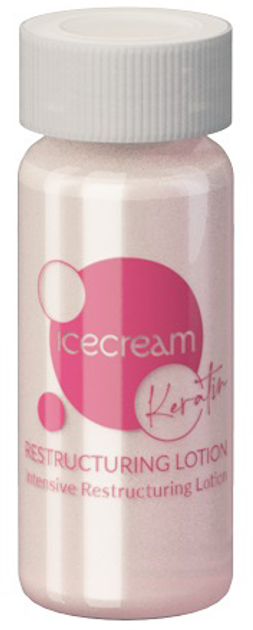 Lotion Inebrya Ice Cream Keratin intensywnie restrukturyzujący keratynowy 12x11 ml (8008277263199) - obraz 1