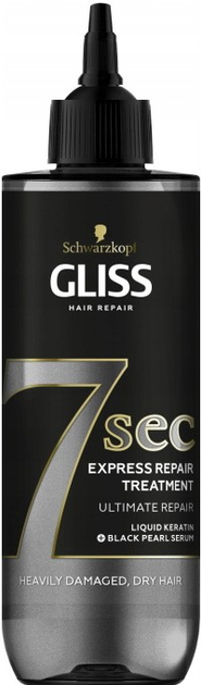 Kuracja Gliss 7sec Express Repair Treatment Ultimate Repair ekspresowa do włosów zniszczonych i bardzo suchych 200 ml (9000101610352) - obraz 1