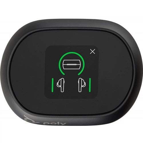 Наушники с микрофоном вакуумные Poly TWS Voyager Free 60+ Earbuds/BT700A/TSCHC/Type-C/102 дБ Black (7Y8G3AA) - изображение 5