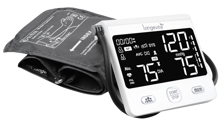 Автоматичний тонометр Longevita DBP-6175 (6900282) - изображение 3