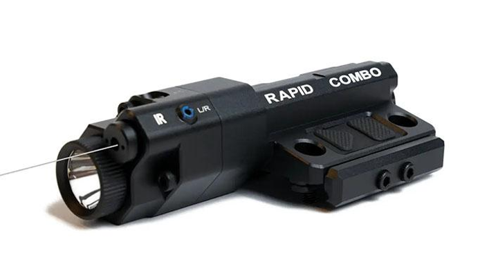 Подствольный фонарь XGun RAPID COMBO IR с ЛЦУ (Инфракрасным лазерным целепоказателем) и яркостью 1600 люменов - изображение 1