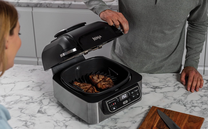 Grill Ninja Foodi Health Grill & Air Fryer AG301EU (0622356232692) - obraz 7