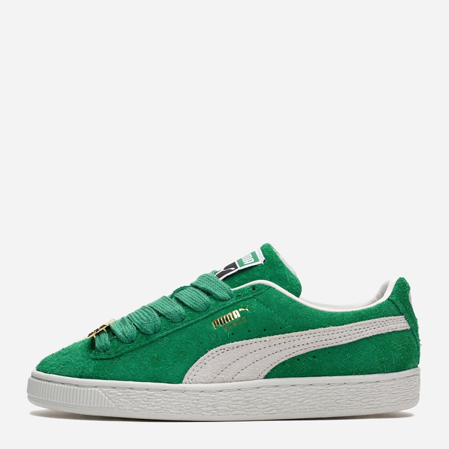 Жіночі кеди низькі Puma Suede Fat Lace 39316702 39 Зелені (4099683156971) - зображення 1