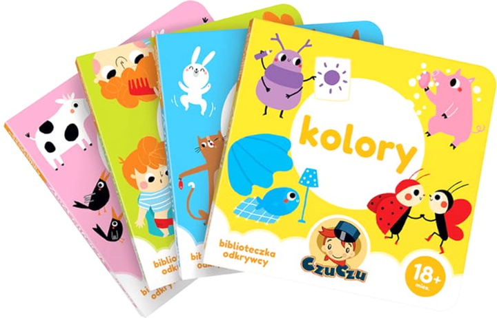 Zestaw książek CzuCzu Biblioteczka odkrywcy 4 szt (9788366762121) - obraz 3