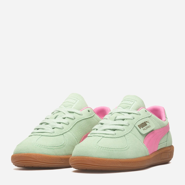 Жіночі кеди низькі Puma Palermo W 39646302 40 Зелені (4099685706754) - зображення 2