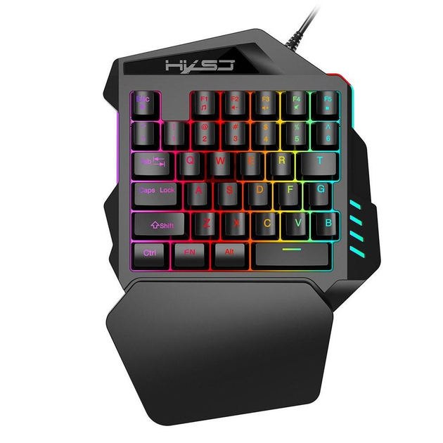 HXSJ V100 проводная USB мини клавиатура с подсветкой для ПК – фото ...