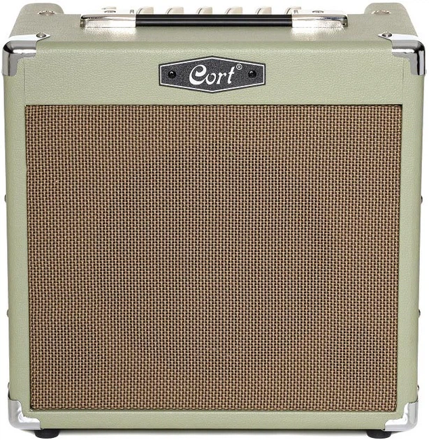 Компактный комбоусилитель для электрогитары Cort CM15R (Pastel Green) - Фото 4 Компактный комбоусилитель для электрогитары Cort CM15R (Pastel Green) - изображение 4