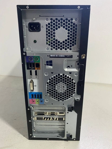 Рабочая станция HP Z240 Workstation Tower / Intel Core i7-6700 (4 (8) ядра по 3.4 - 4.0 GHz) / 16 GB DDR4 / 240 GB SSD + 500 GB HDD / nVidia GeForce GTX 750 Ti, 2 GB GDDR5, 128-bit / DVD-ROM / HDMI б/у - изображение 5