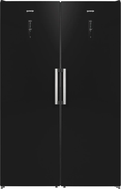 Холодильна камера Gorenje, 185x60х66, 398л, А++, дисплей, зона св-ті, чорний - изображение 11