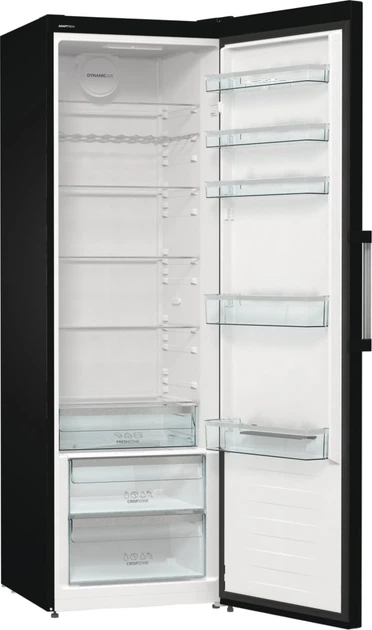 Холодильна камера Gorenje, 185x60х66, 398л, А++, дисплей, зона св-ті, чорний - изображение 12