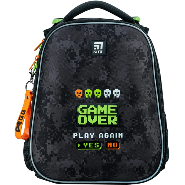 Рюкзак шкільний каркасний Kite Education Game Over K24-531M-6 - изображение 5