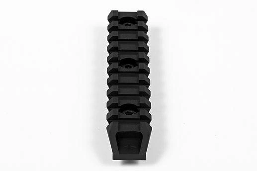 Планка Пикатинни КРУК CRC 9007 Черный АНОД на 10 слотов с креплением M-Lok - изображение 2