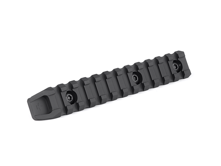 Планка Пикатинни КРУК CRC 9008 Armor Black на 12 слотов с креплением M-Lok - изображение 1