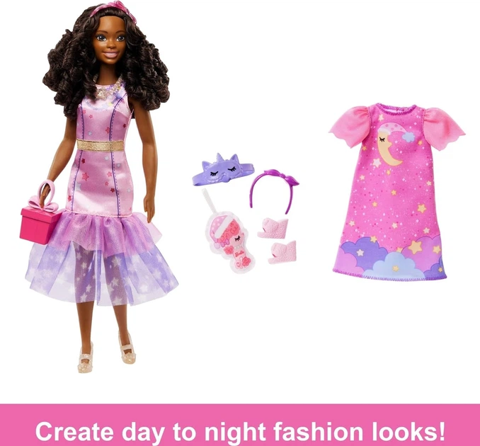 Ігровий набір Моя перша Барбі Бруклін My First Barbie Brooklyn Deluxe Doll BR0292 - зображення 5