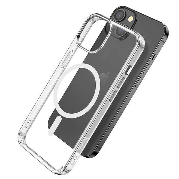 Чохол HOCO для iPhone 14 Max Magnetic series airbag anti-fall protective shell - Фото 8 Чохол HOCO для iPhone 14 Max Magnetic series airbag anti-fall protective shell - изображение 8