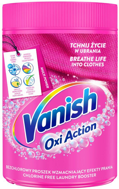 Odplamiacz do tkanin Vanish Oxi Action w proszku 625 g (5900627081749) - obraz 1
