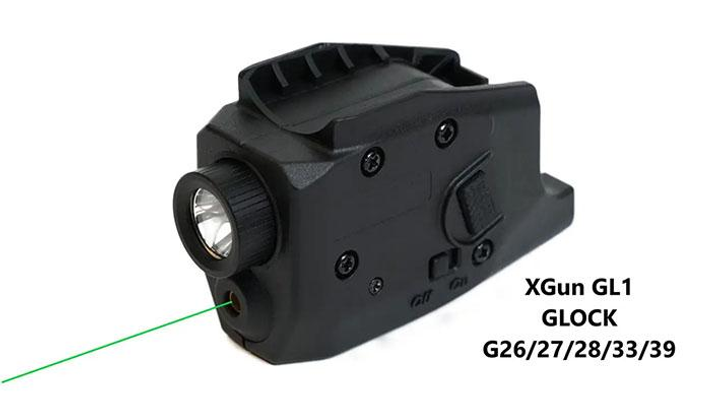 Подствольный фонарь с ЛЦВ XGun GL1 (зеленый луч) - изображение 1