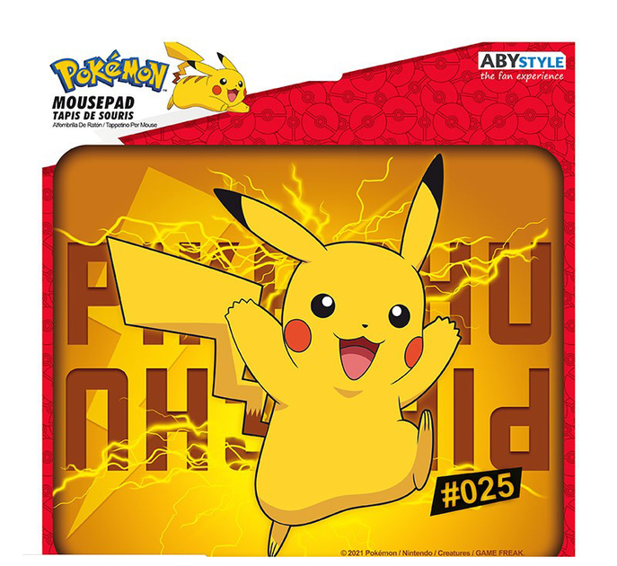 Podkładka pod mysz ABYstyle Pokémon Pikachu (3665361075547) - obraz 1